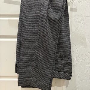 Women's Classic Black Checkered Skinny Pants